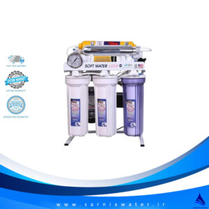 مشخصات و کیفیت دستگاه تصفیه آب 8 فیلتر سافت واتر قلیایی RO ORP UV