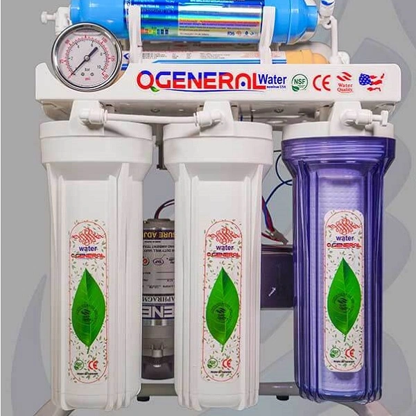 دستگاه تصفيه آب خانگی اوجنرال ۷ مرحله ای RO+ORP 1 دستگاه تصفيه آب خانگی اوجنرال ۷ مرحله ای RO+ORP