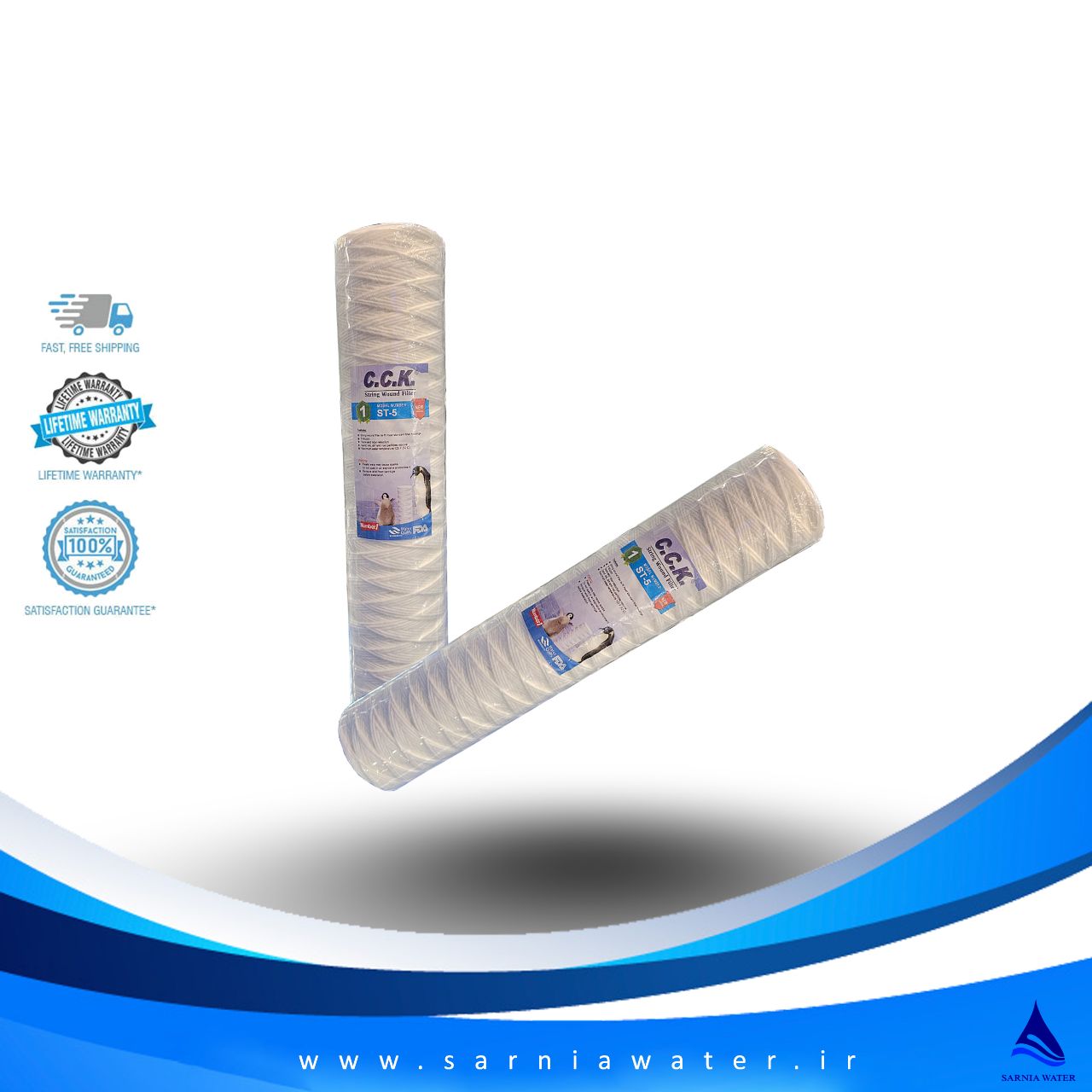 فیلتر نخی تابیده خانگی 1 فیلتر نخی تابیده خانگی